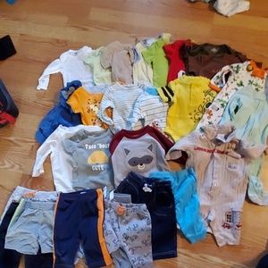 0-3 month boys lot